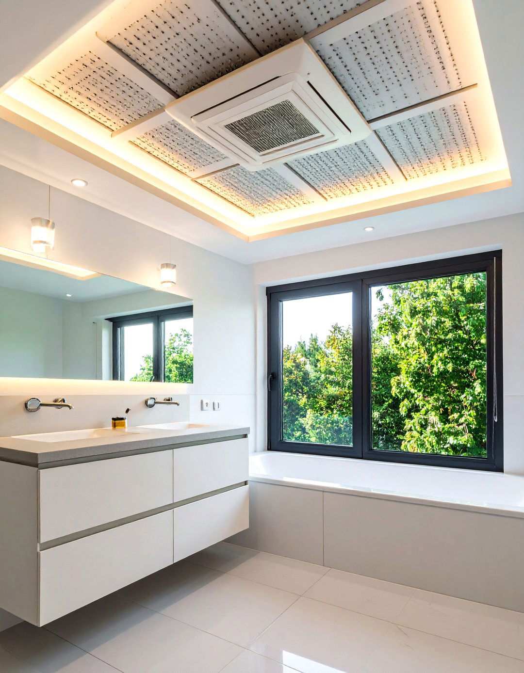 High Efficiency LED Bathroom Lighting to Slash Bills - 20 Bathroom Lighting Ideas