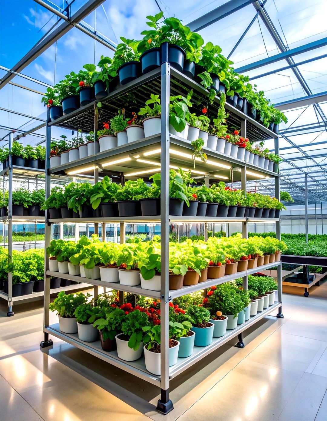 Hydroponic Strawberry Tower - 20 Strawberry Planter Ideas