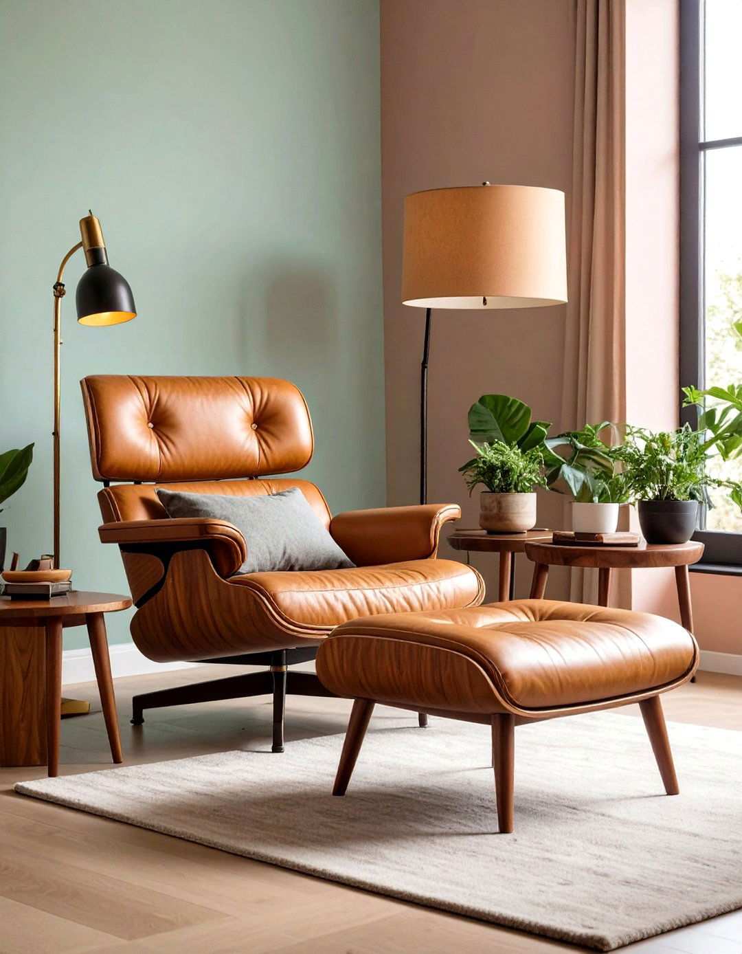Iconic Eames Lounge Moment - 20 1950s Living Room Ideas