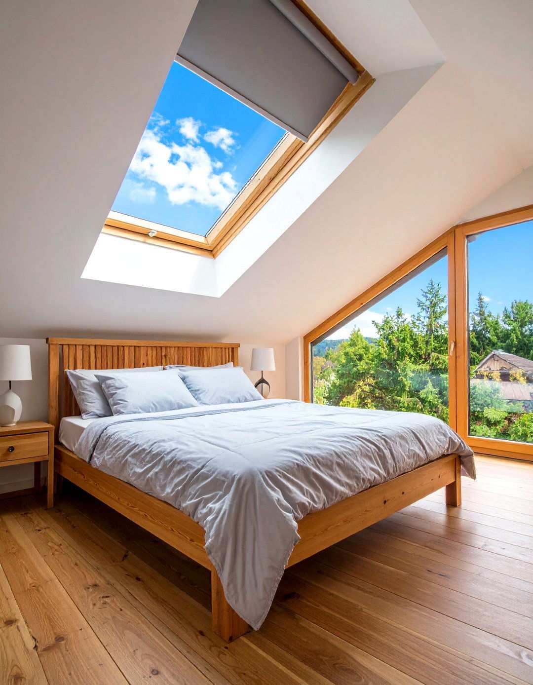Illuminate with a Strategically Placed Skylight - 20 Bedroom Window Ideas