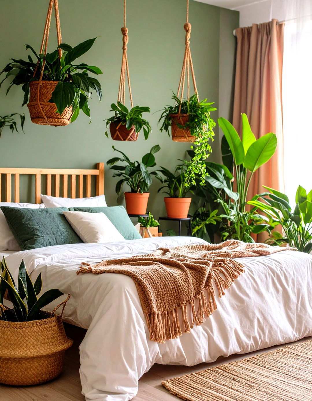 Indoor Plant Paradise Bedroom Gardens - 20 70s Bedroom Decor Ideas