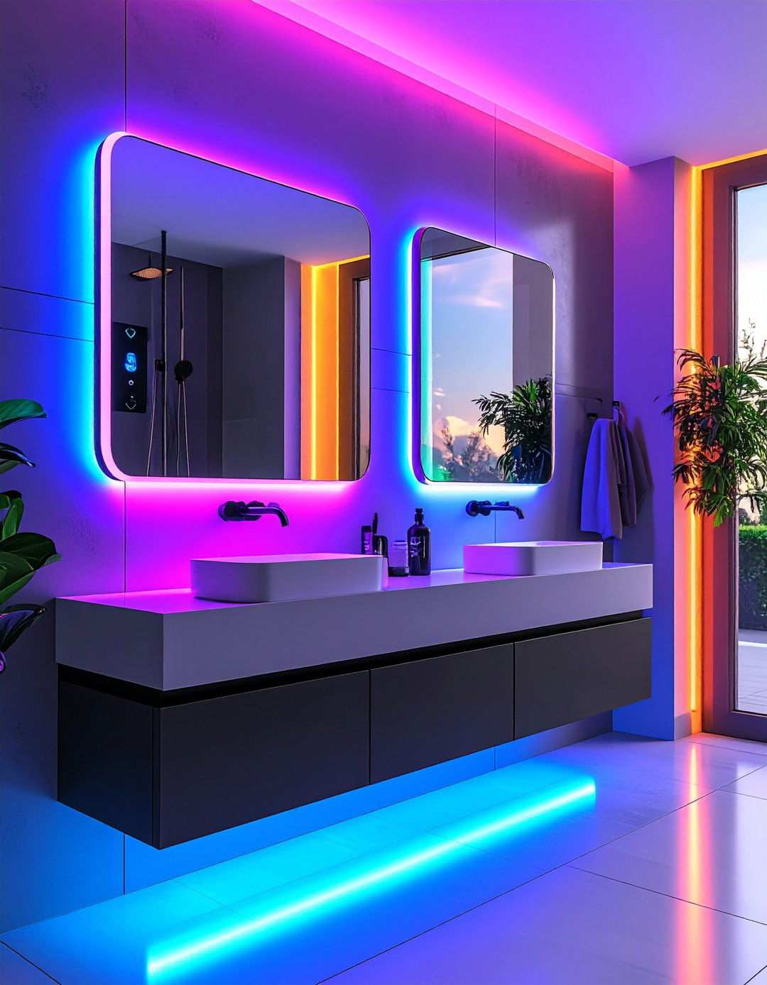 Install a Voice Controlled Smart Mirror for Daily Efficiency - 20 Bathroom Remodel Ideas