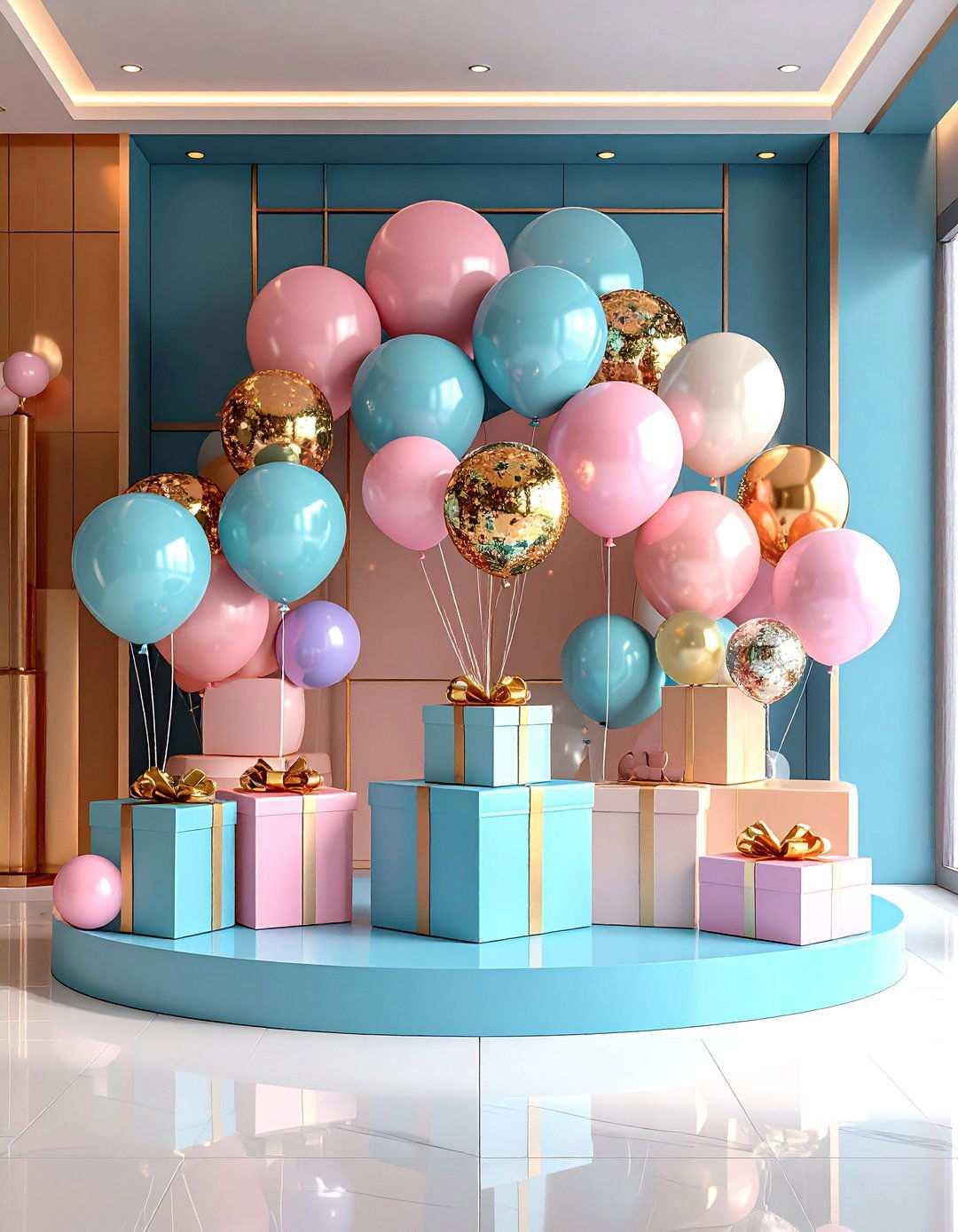 Interactive Balloon Centerpieces for Guest Engagement - 20 Balloon Centerpiece Ideas