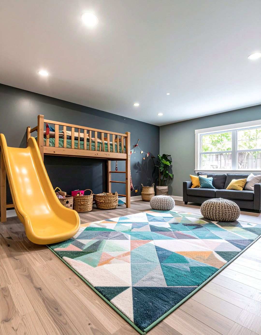 Kids Basement Play Area Design - 20 basement decorating ideas