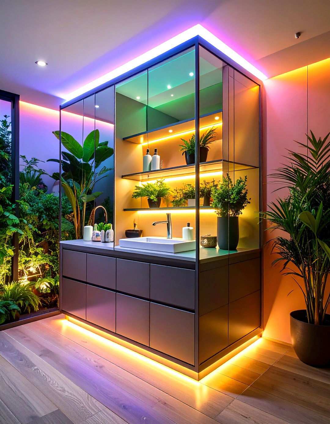 Lighted Medicine Cabinet Bathroom Lighting with Storage - 20 Bathroom Lighting Ideas