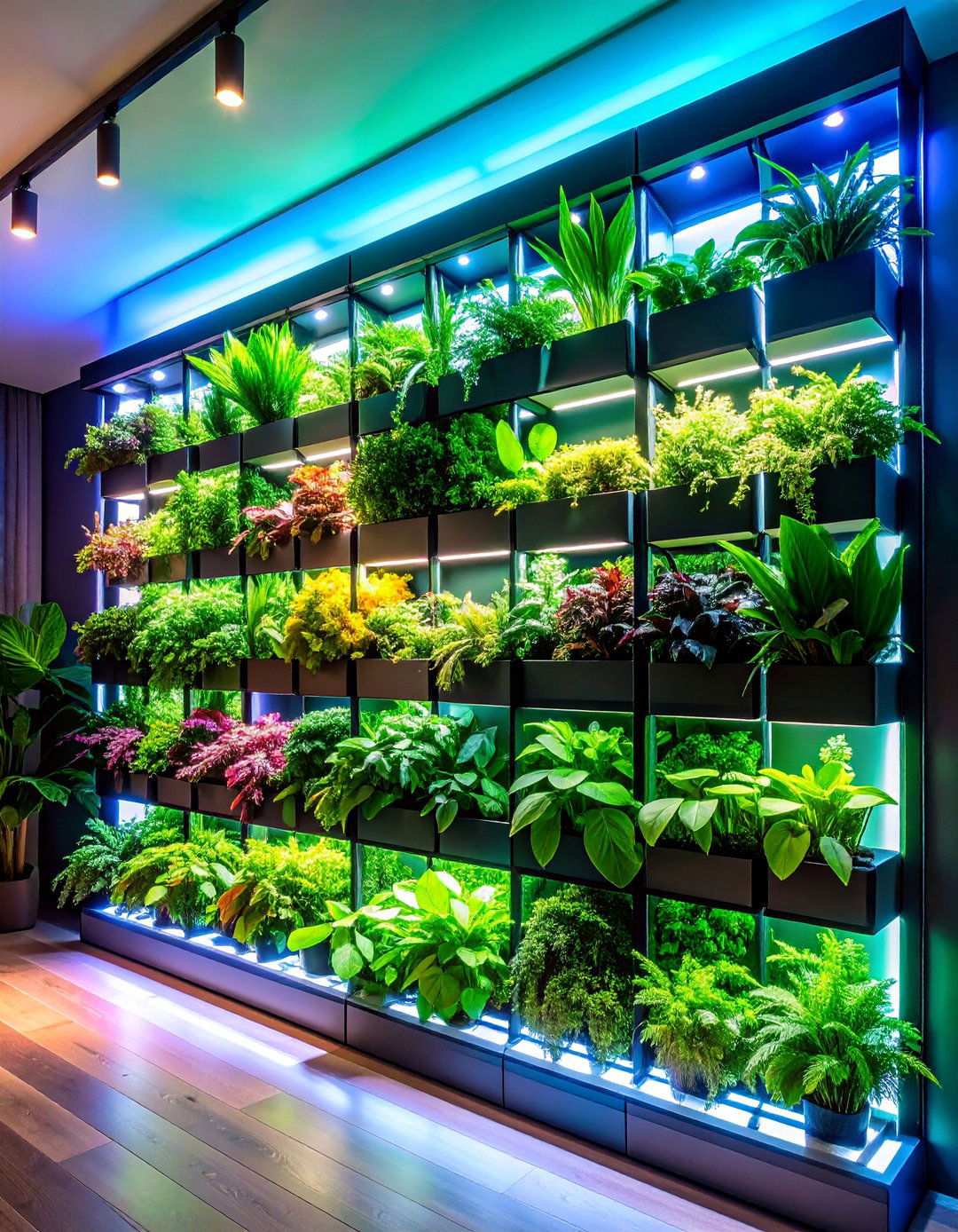 Living Green Basement Accent Wall Brings the Outdoors Downstairs - 20 Basement Accent Wall Ideas