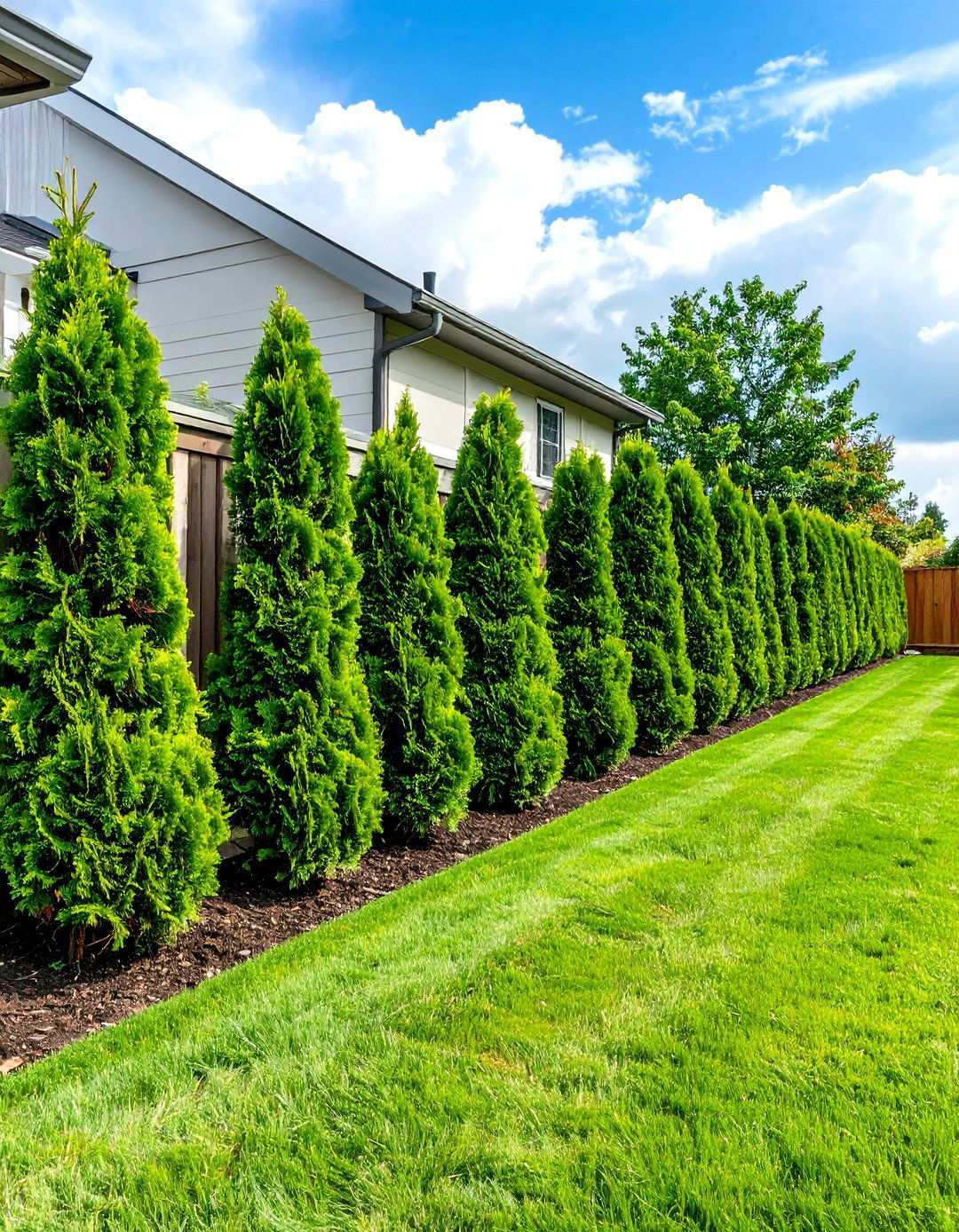 Living Hedge Backyard Fence - 20 Backyard Fence Ideas