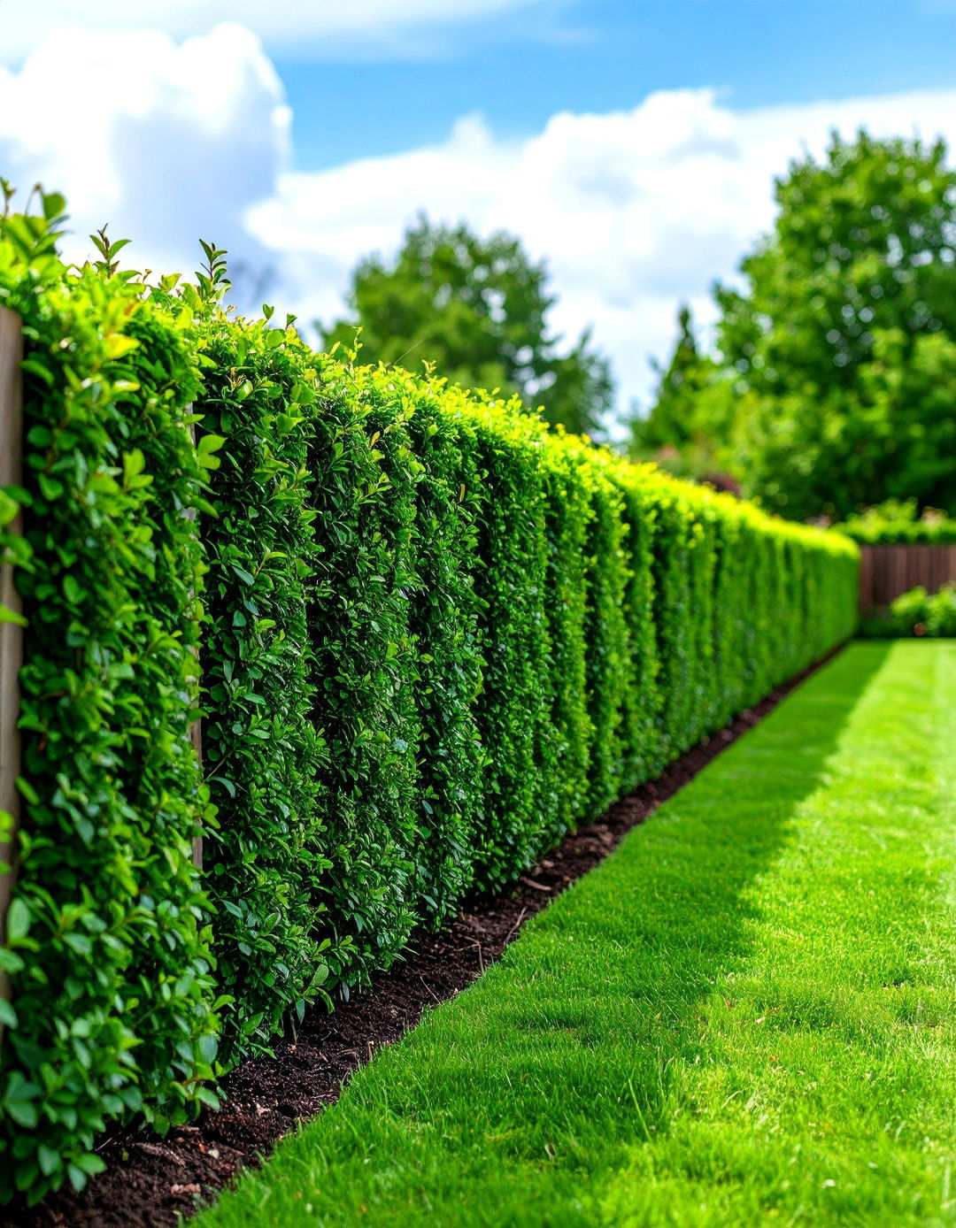 Living Hedge Fence - 20 Vegetable Garden Fence Ideas