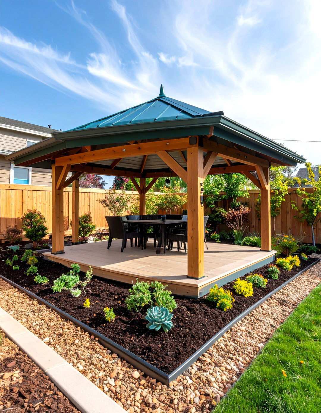 Living Roof Gazebo - 20 Backyard Gazebo Ideas