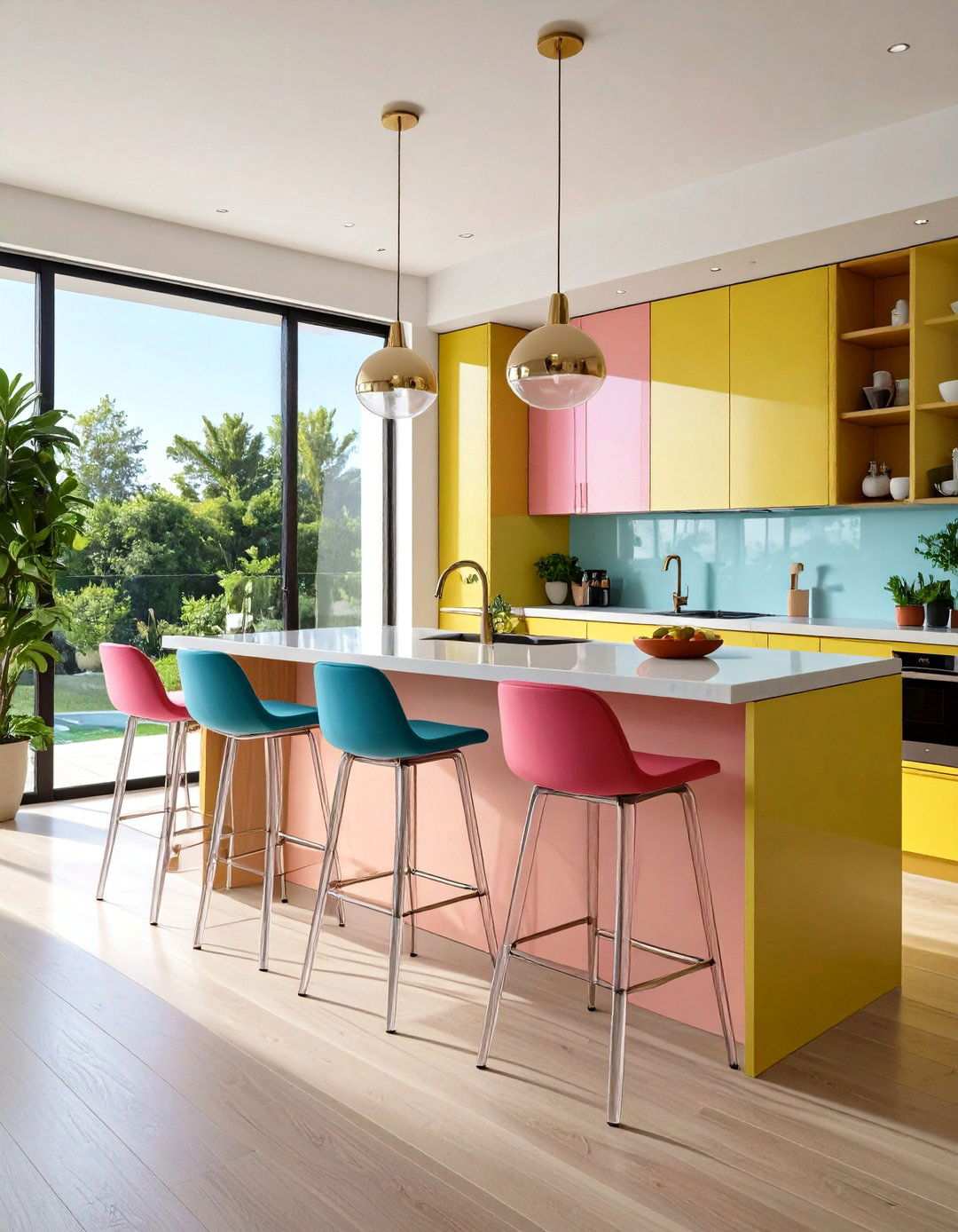 Lucite Kitchen Furniture and Clear Accent Pieces - 20 1980s Kitchen Ideas