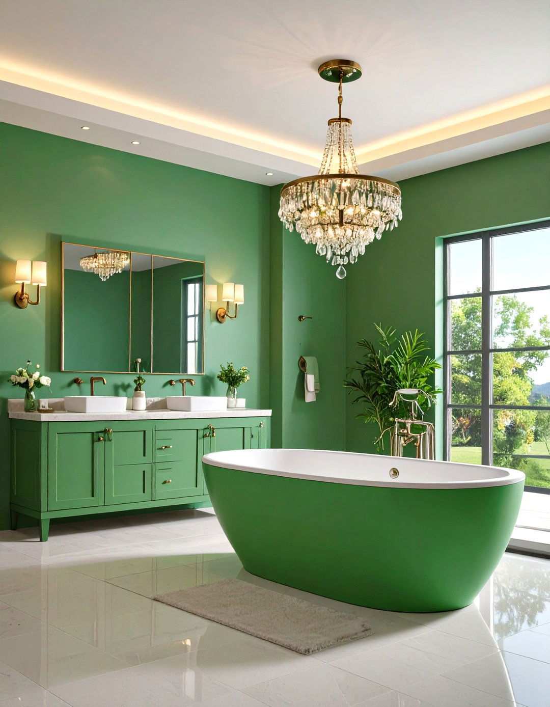 Luxe Lighting Bathroom Decor Layers - 20 Bathroom Decor Ideas