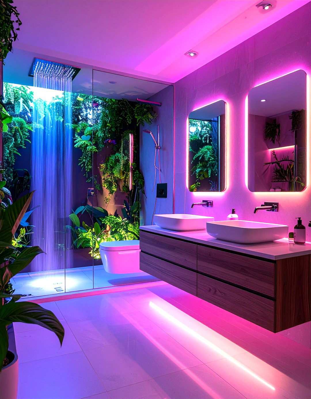 Luxury Bathroom Suites with Molecular Water Purification - 20 2100s Room Ideas