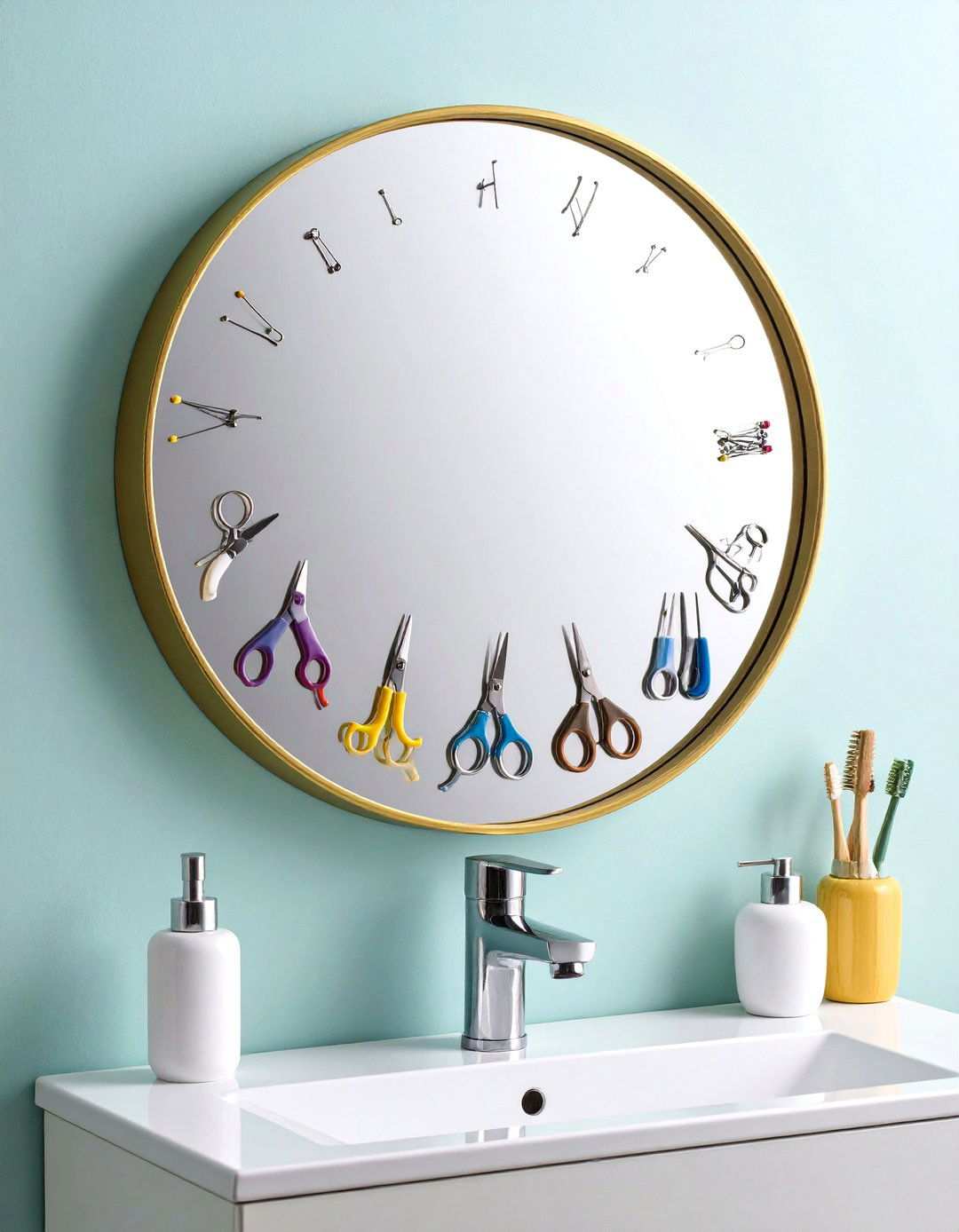 Magnetic Strip Bathroom Wall Storage - 20 Bathroom Wall Storage Ideas