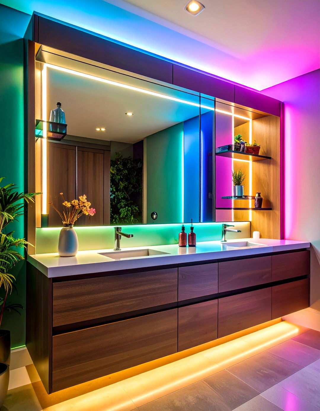 Medicine Cabinet Mirrors for Basement Bathroom Storage - 20 Basement Bathroom Ideas