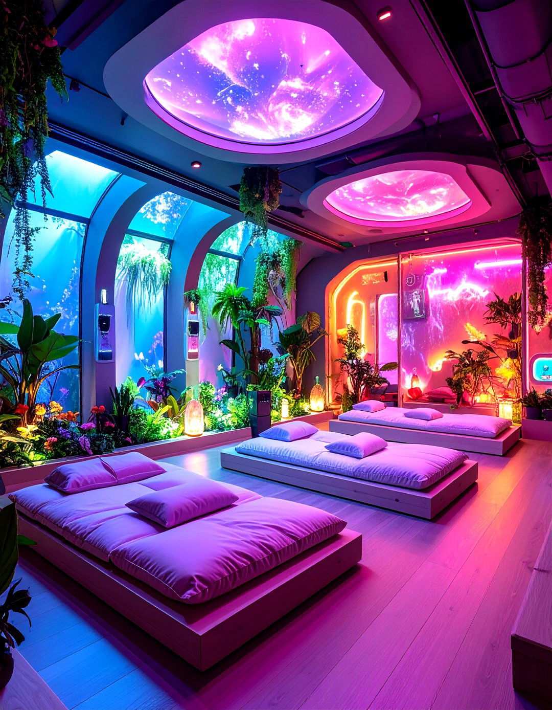 Meditation Chambers with Brainwave Synchronization Technology - 20 2100s Room Ideas