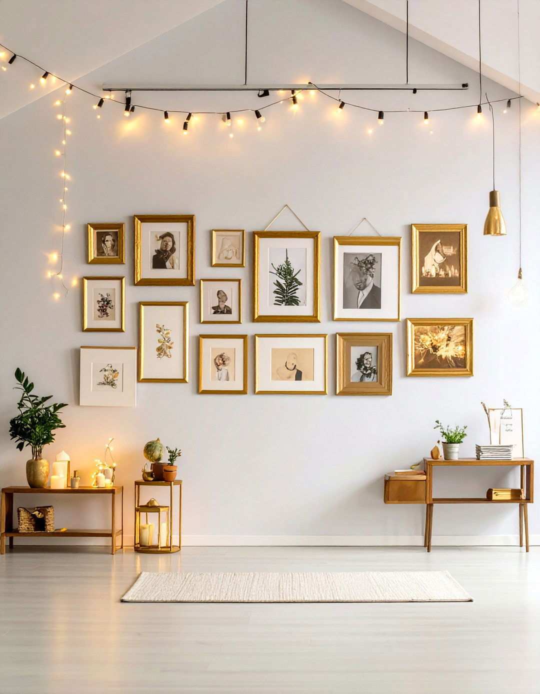 Memory Lane Photo Display Experience - 20 50th Wedding Anniversary Ideas