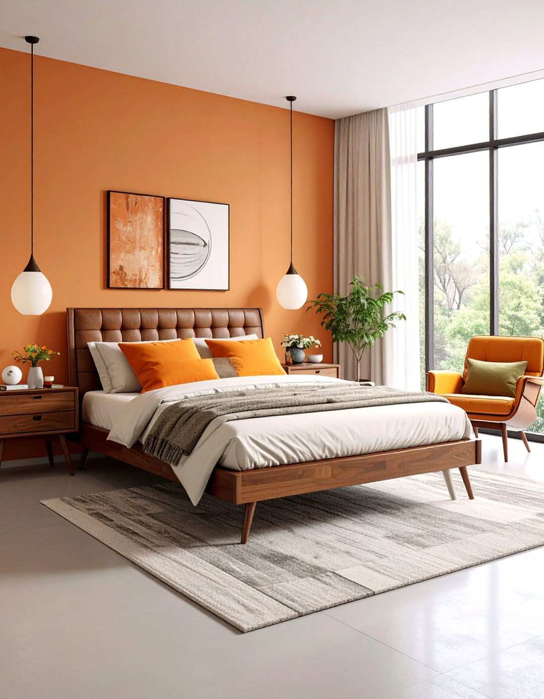 Mid Century Modern Bedroom Design - 20 Bedroom Design Ideas