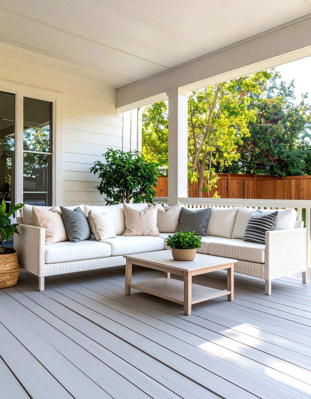 Minimalist Back Porch Design - 20 Back Porch Ideas