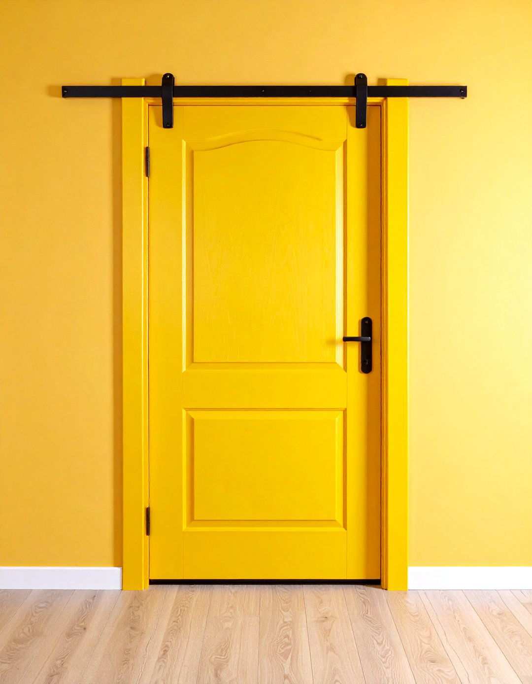 Minimalist Flush Barn Door for a Contemporary Spa Look - 20 Bathroom Barn Door Ideas