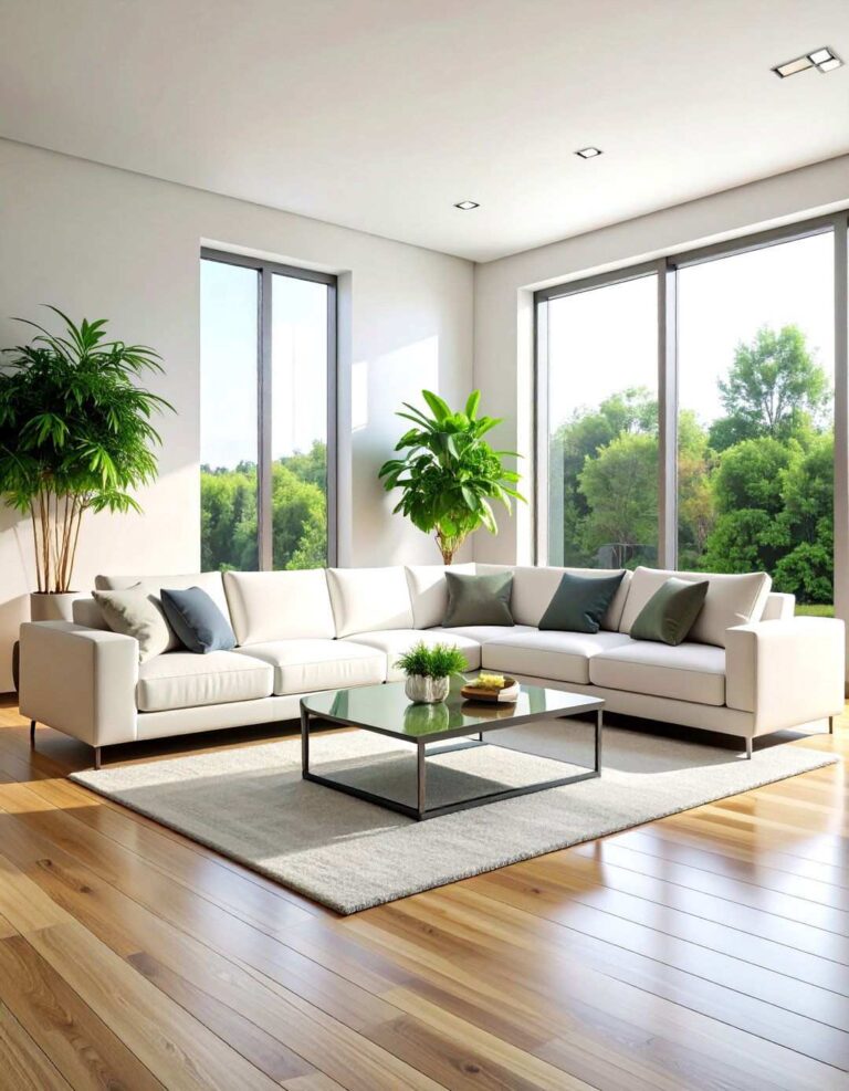 Minimalist Serenity Living Room Design - 20 Aesthetic Living Room Ideas