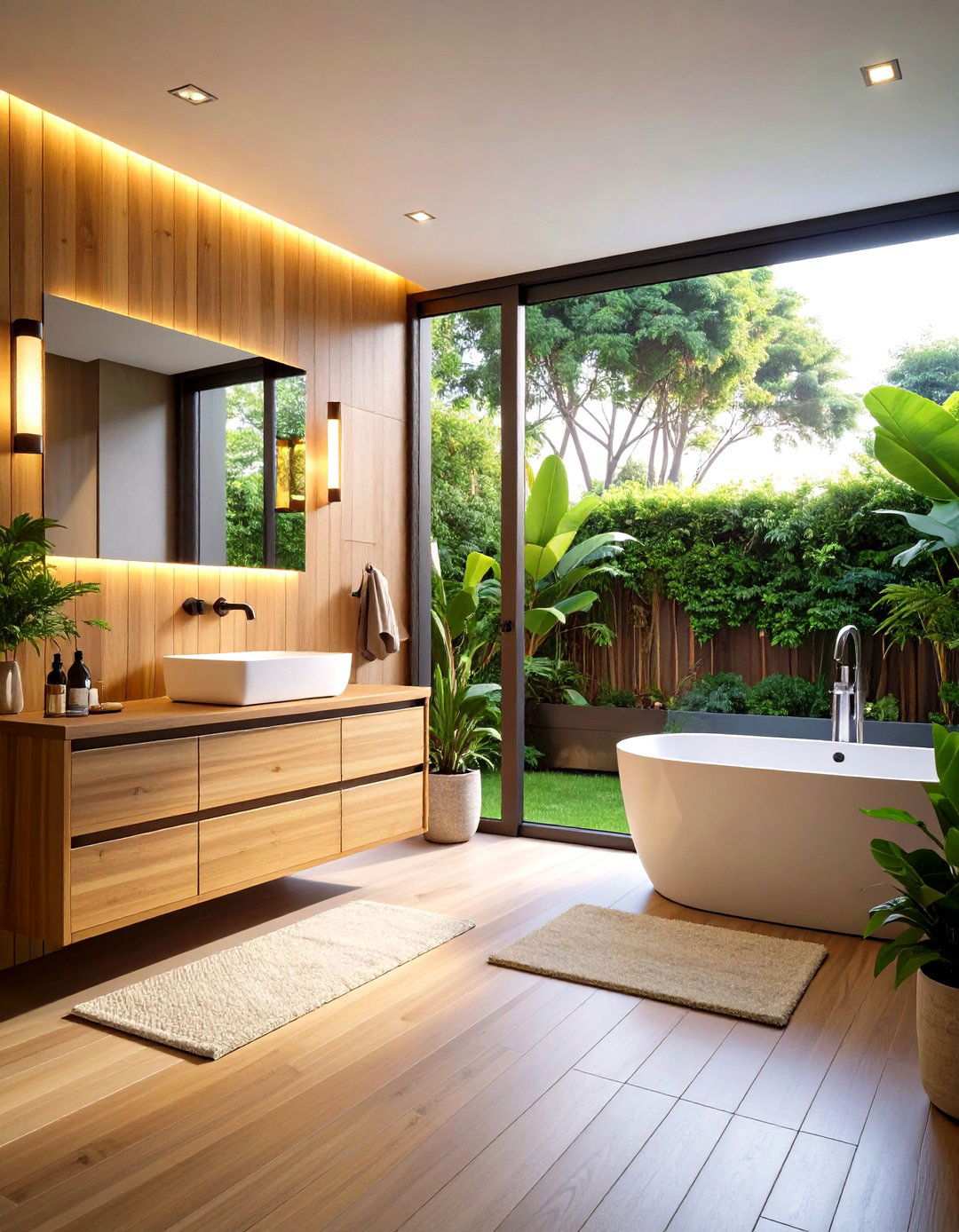 Mirrored Bathroom Door for Small Spaces - 20 Bathroom Door Ideas