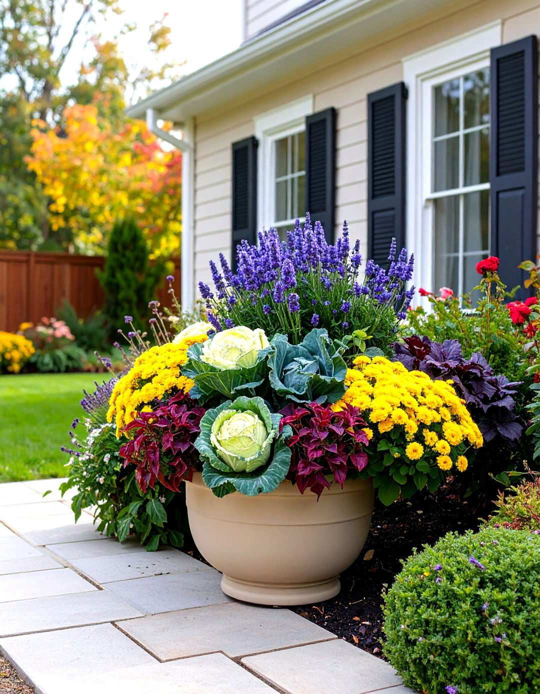 Mix It Up Diverse Blooms for Dynamic Potted Plant Arrangements - 20 Potted Plant Arrangement Ideas