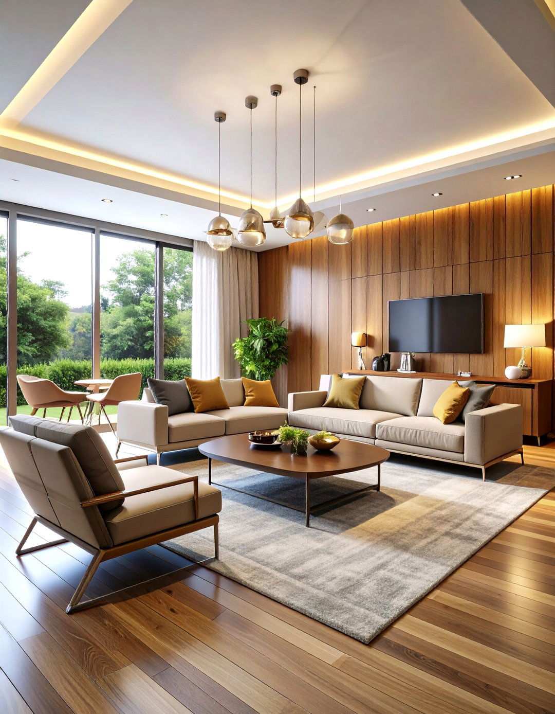 Modern Art Deco Mixed with Contemporary Elements - 20 Art Deco Interior Design Ideas