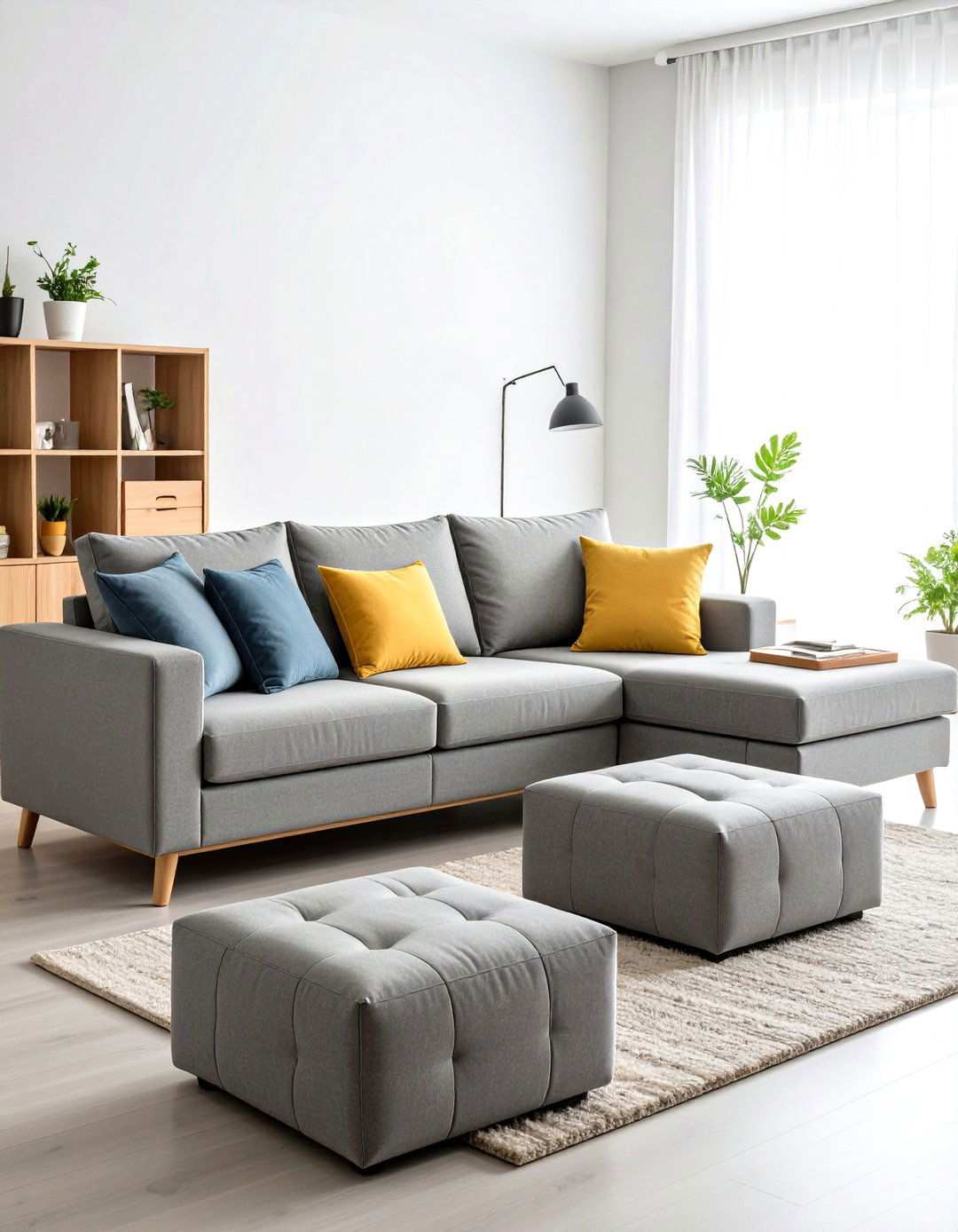 Modular Furniture Systems for Adaptable Living Room Layouts - 20 Apartment Small Living Room Ideas