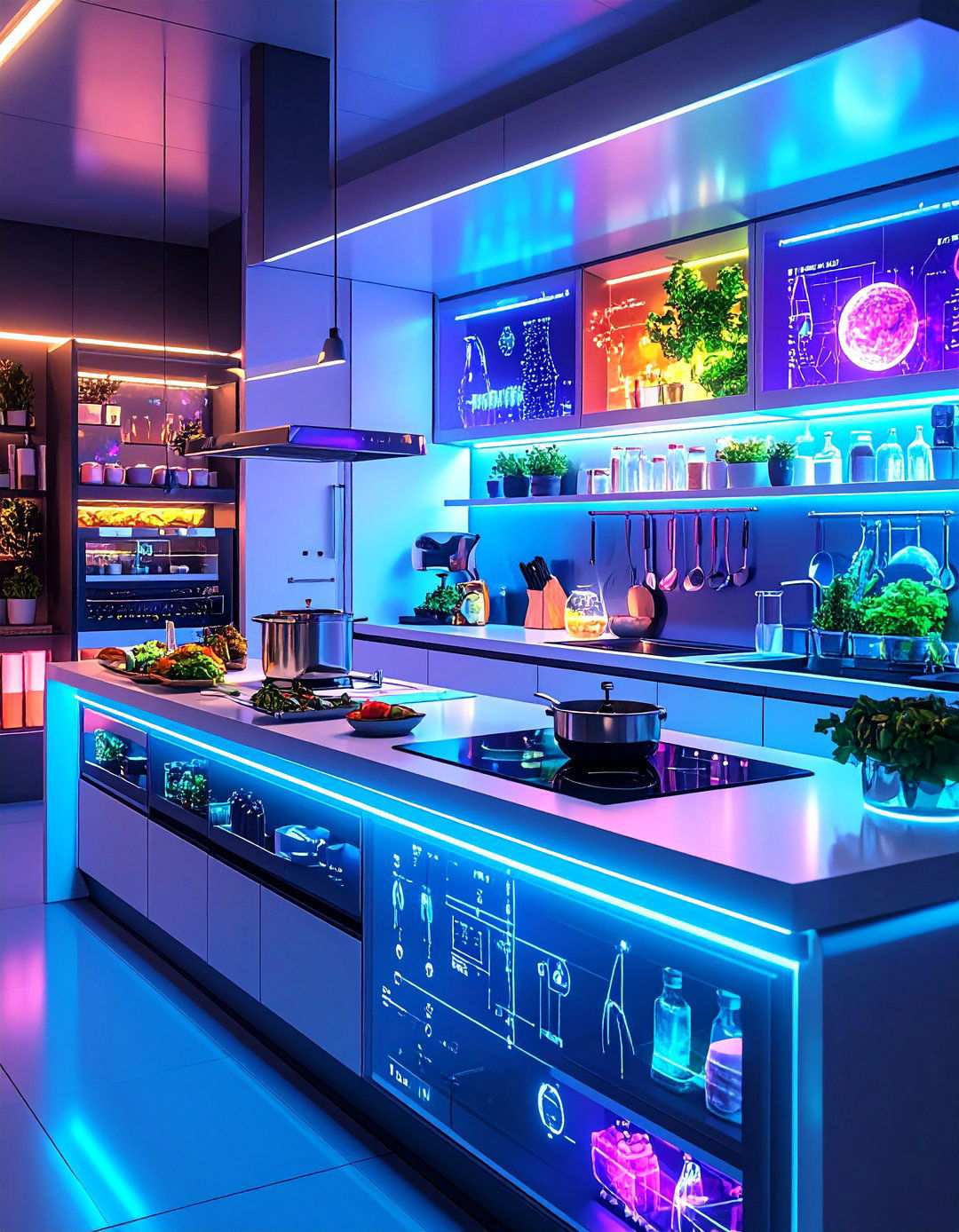 Molecular Gastronomy Kitchens with Programmable Matter - 20 2100s Room Ideas