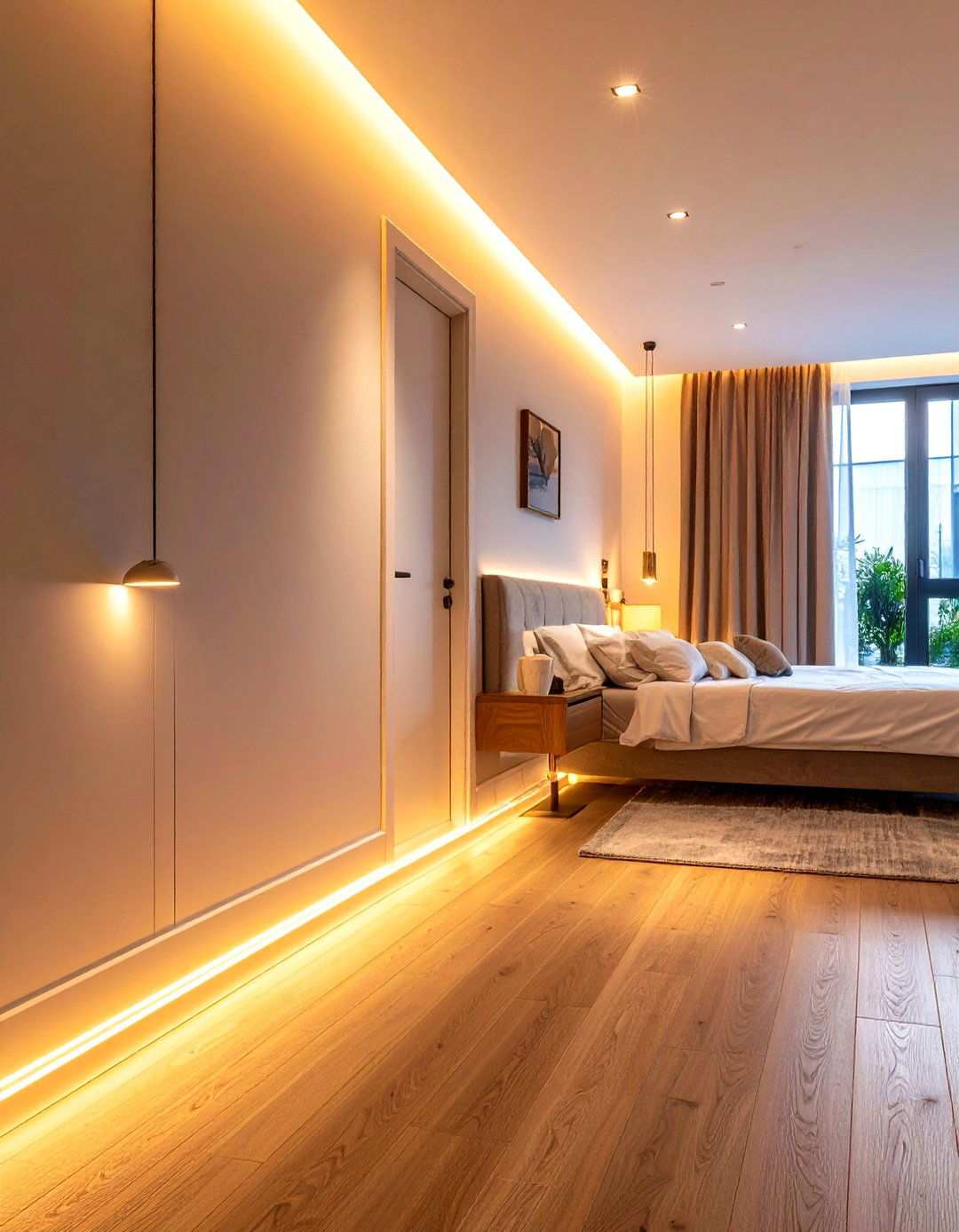 Motion Sensor Night Light Bedroom Lighting for Safety - 20 Bedroom Lighting Ideas