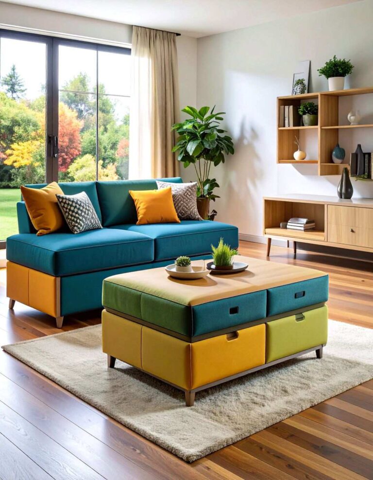 Multi Functional Apartment Storage Furniture - 20 Apartment Decorating Ideas