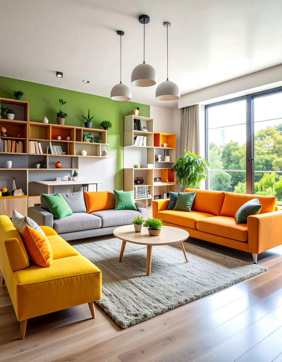 Multifunctional Living Room Zones - 20 Aesthetic Living Room Ideas