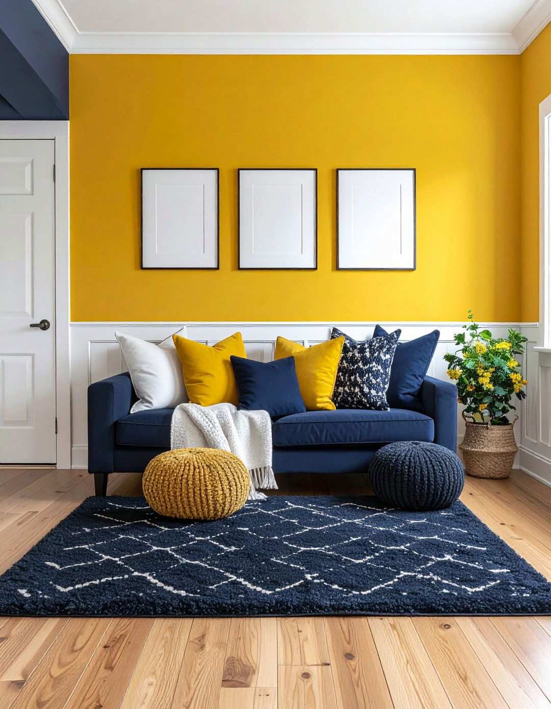 Mustard Yellow Accent Wall - 20 Accent Wall Colors