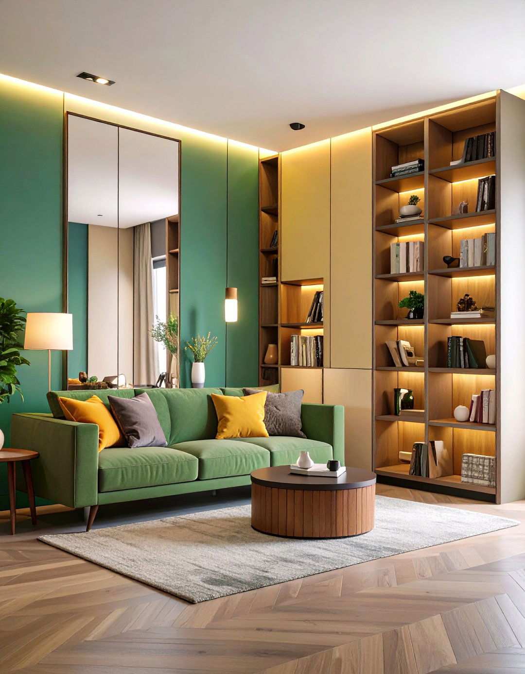 Narrow Living Room Width Maximization - 20 Awkward Living Room Layout Ideas