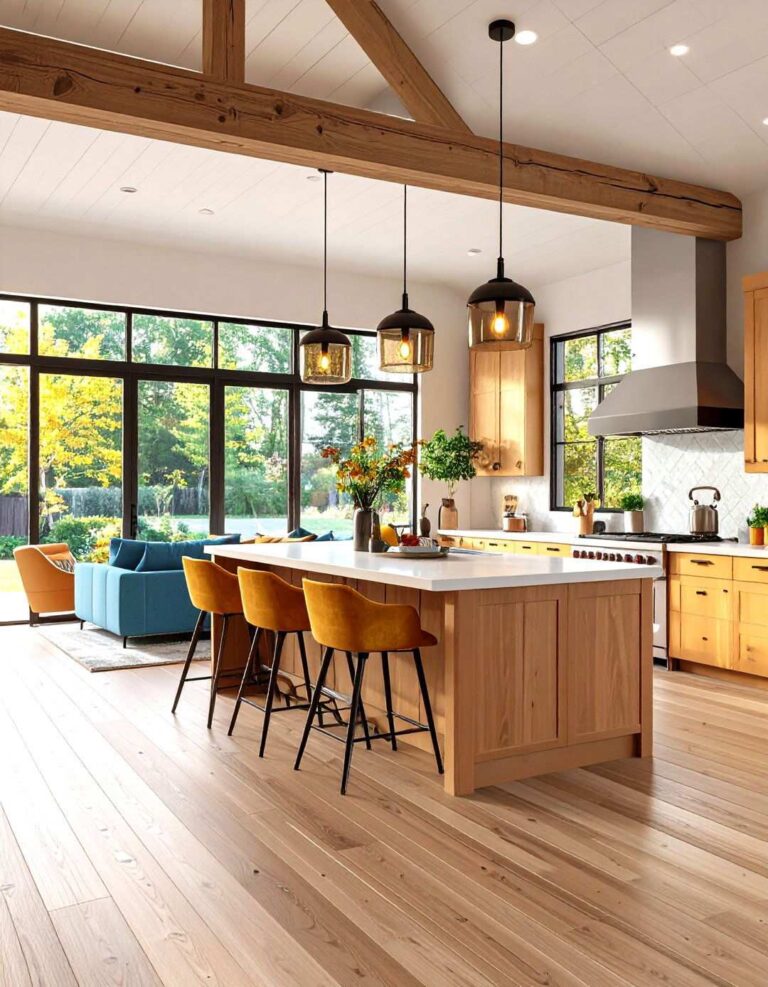 Open Concept Barndominium Kitchen for Effortless Flow - 20 Barndominium Kitchen Ideas