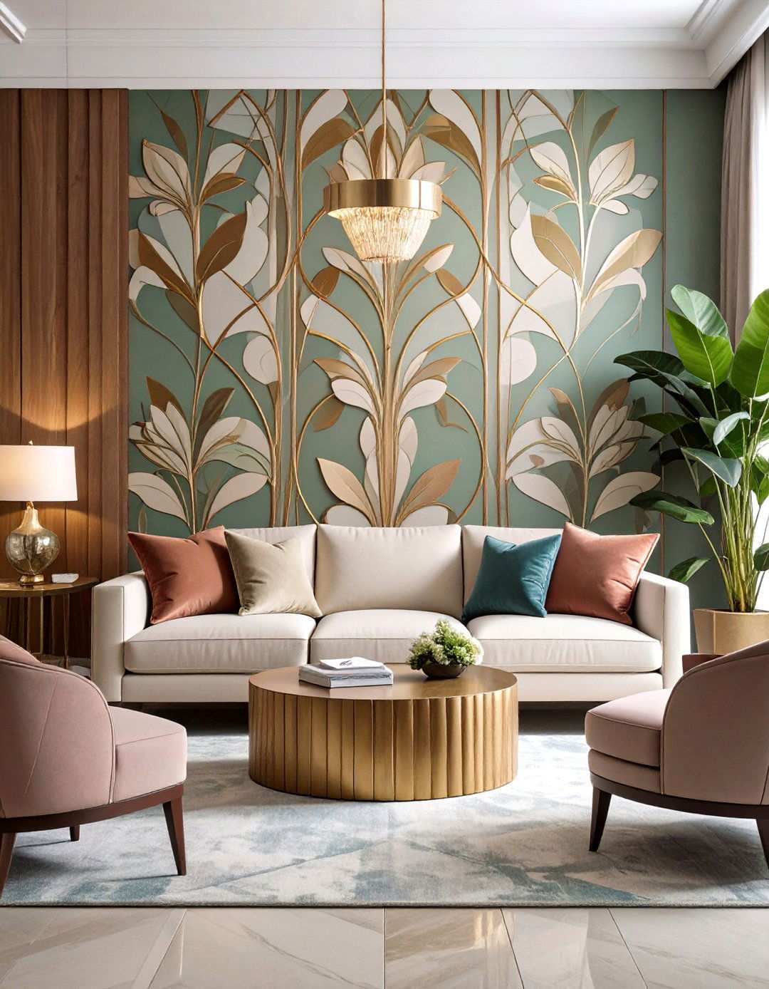 Organic Art Nouveau Wallpaper Patterns for Statement Walls - 20 Art Nouveau Interior Design Ideas