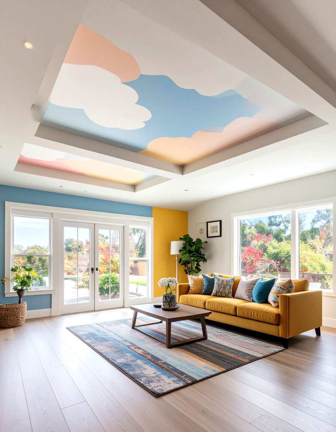 Painted Basement Ceiling Solutions for Cohesive Design - 20 Basement Ceiling Ideas