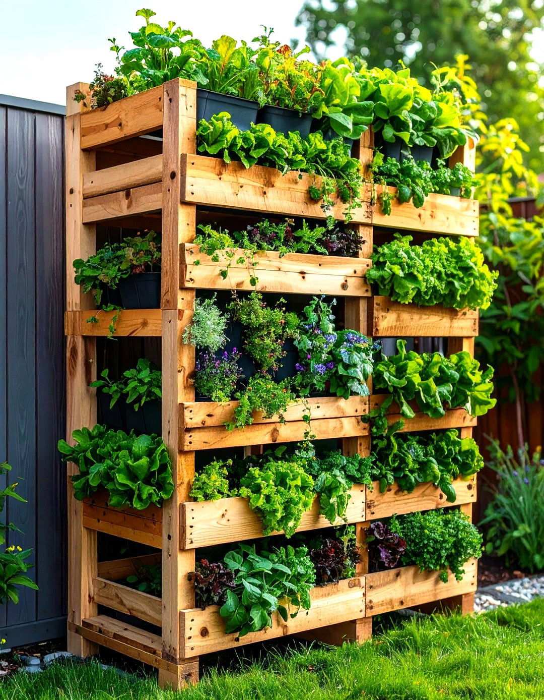 Pallet Garden - 20 Vegetable Garden Ideas