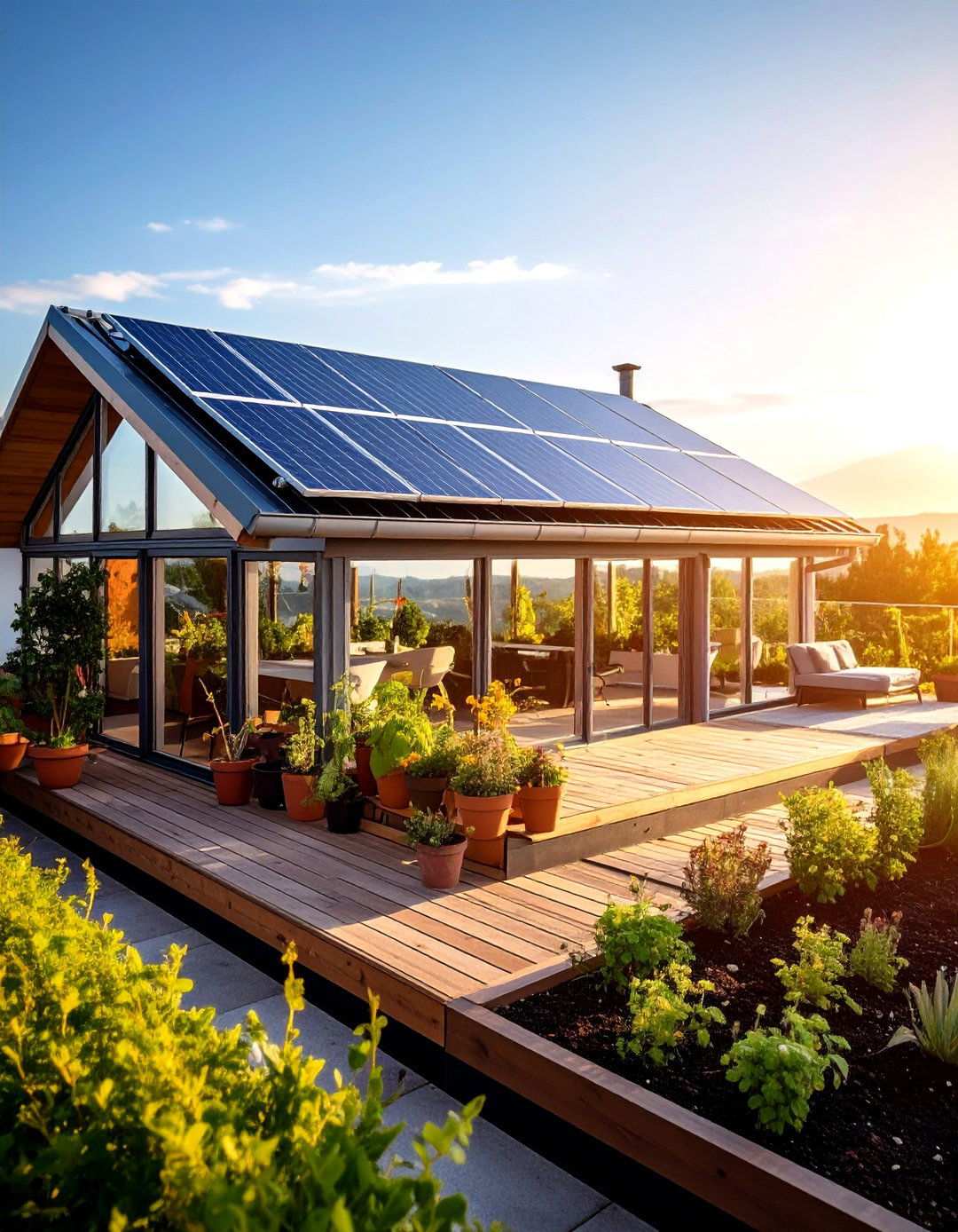 Passive Solar Rooftop Greenhouse - 20 Rooftop Greenhouse Ideas