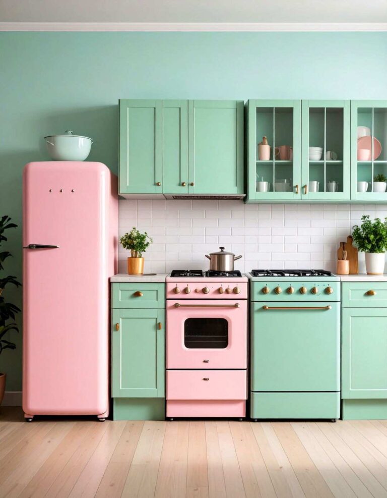 Pastel Kitchen Appliances That Make a Statement - 20 1950s Kitchen Ideas