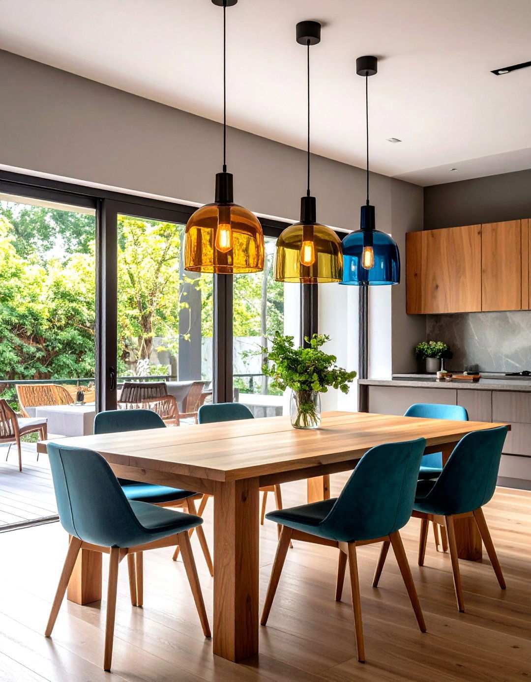 Pendant Lighting Designs for s Dining Table Illumination - 20 70s Dining Room Design Ideas