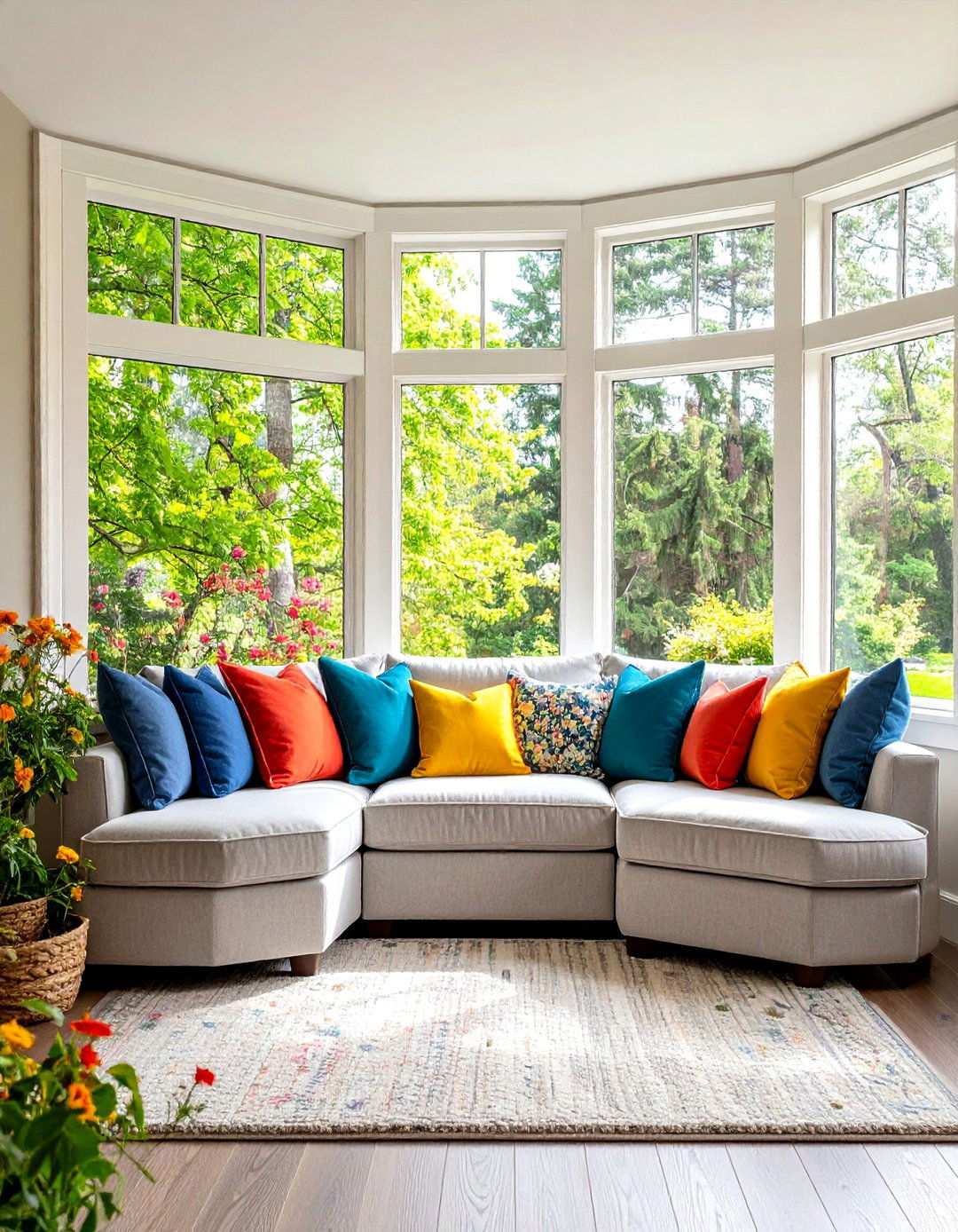 Quick Cushioned Bay Window Makeover - 20 Bay Window Ideas