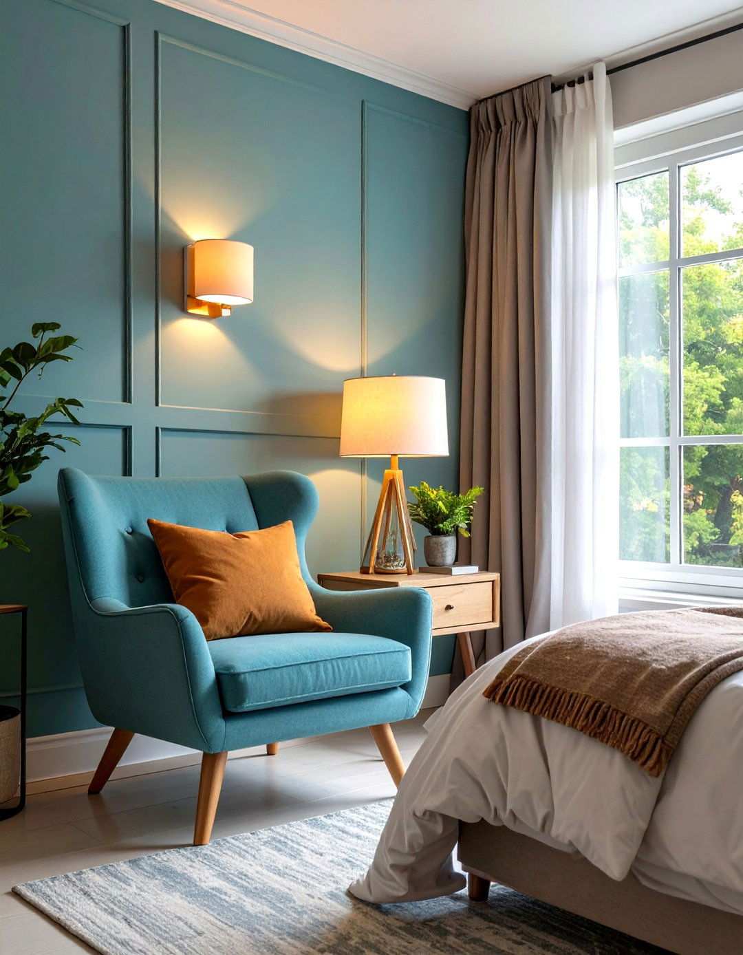 Rechargeable Battery Powered Wall Sconce - 20 Bedroom Wall Sconce Ideas