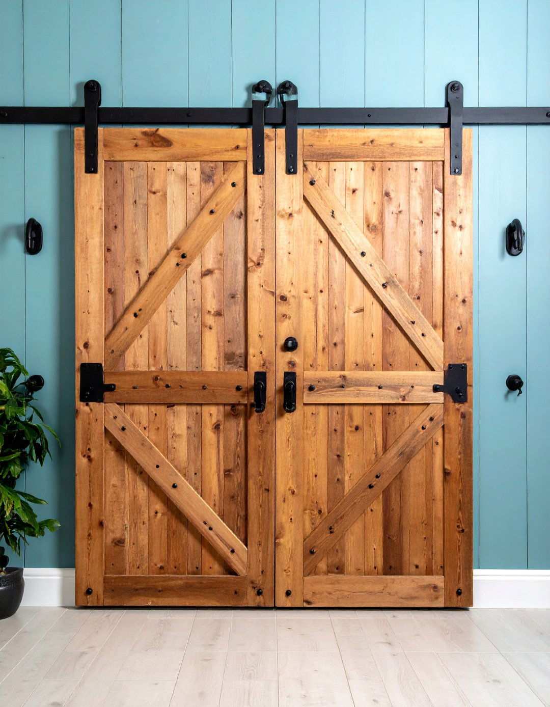 Reclaimed Wood Barn Door for Instant Rustic Warmth - 20 Bathroom Barn Door Ideas