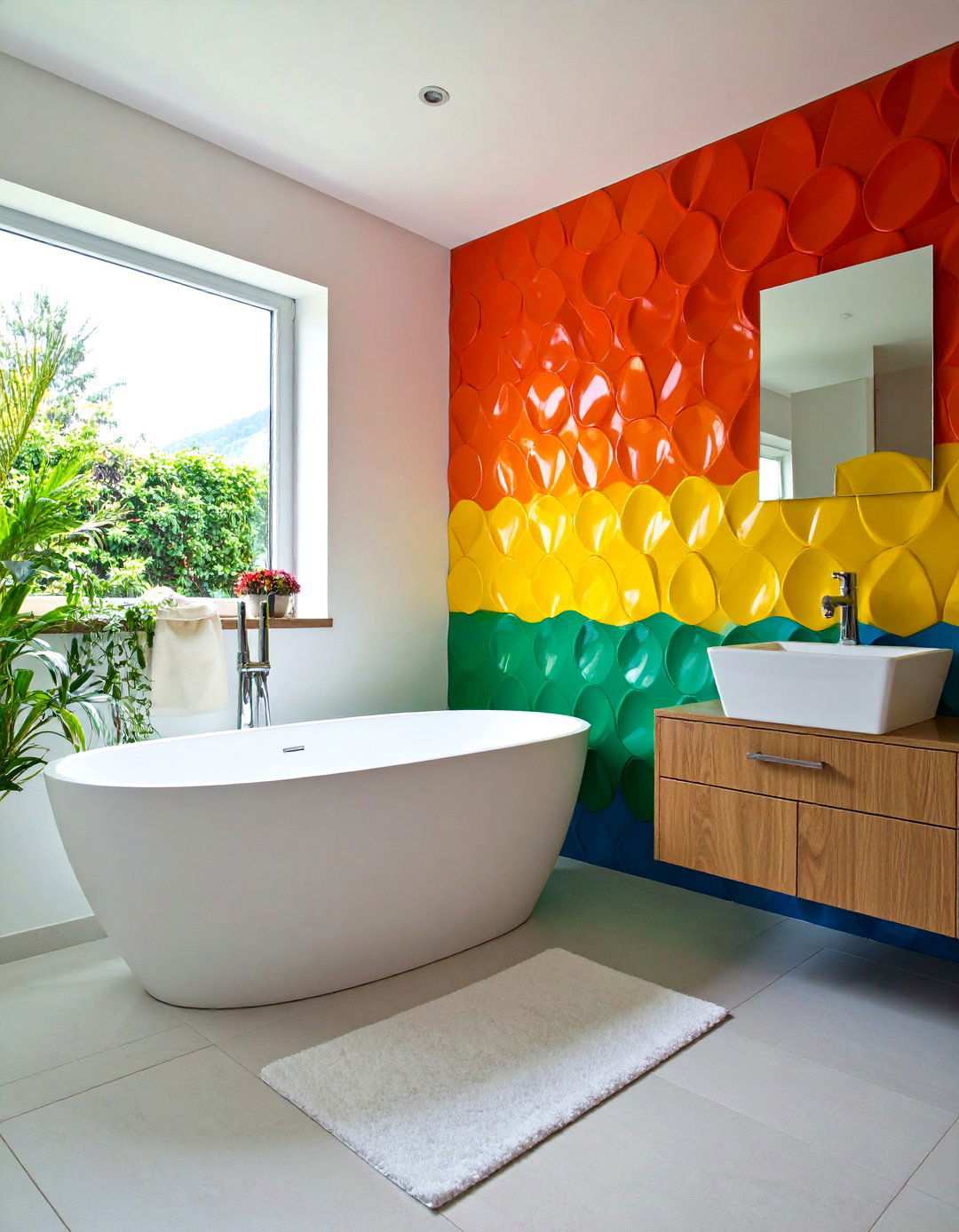 Recycled Plastic D Bathroom Wall Panels - 20 Bathroom Wall Ideas