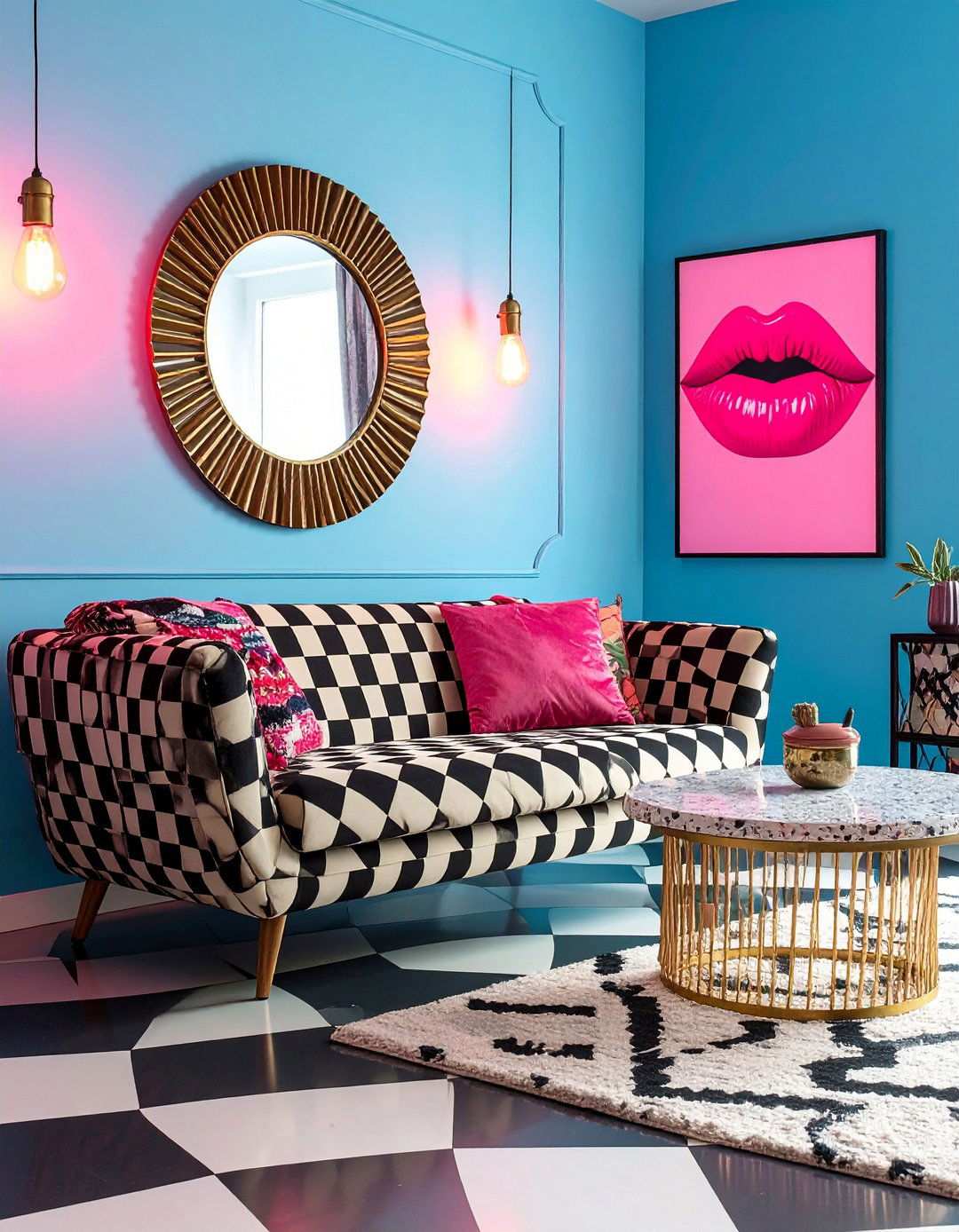 Retro Pop Art Burst - 20 Aesthetic Room Ideas
