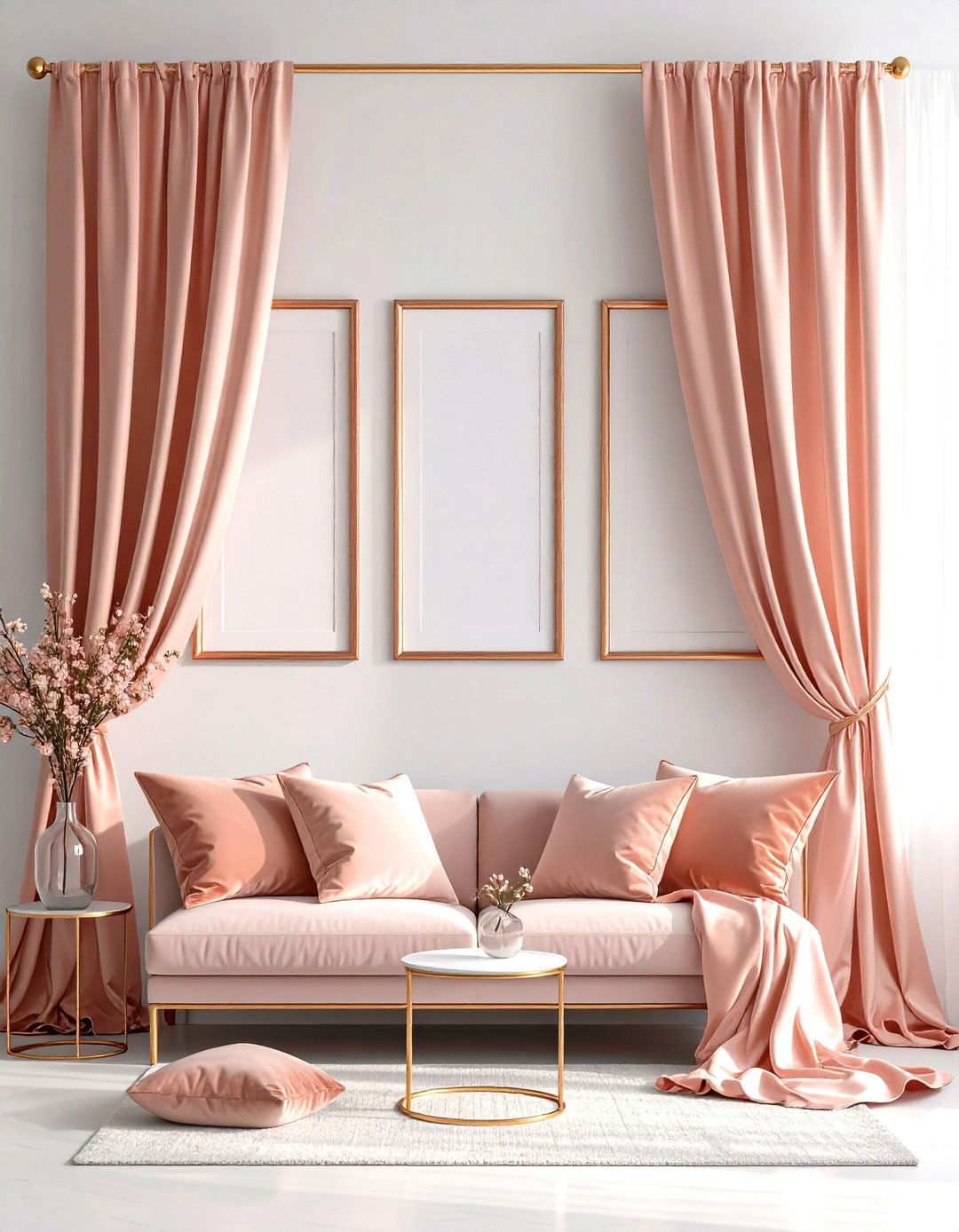 Rose Gold Glamour Baby Girl Nursery - 20 Baby Girl Nursery Ideas