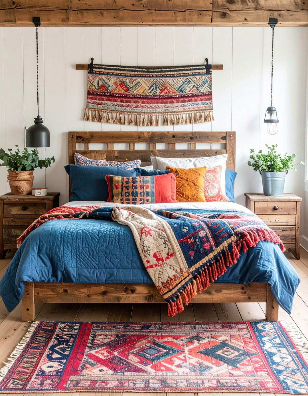 Rustic Farmhouse Warmth - 20 Aesthetic Room Ideas