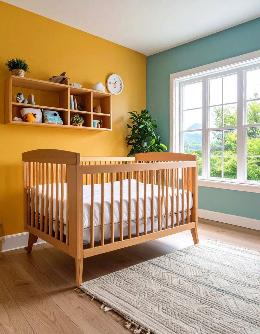 Safety First Sleep Zone Nursery - 20 Baby Boy Nursery Ideas
