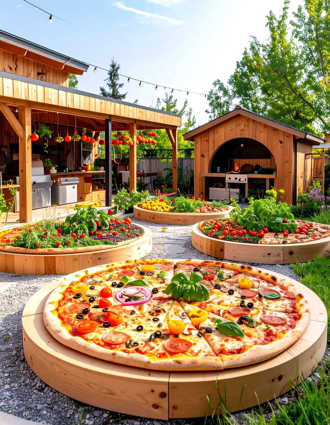 School Garden Pizza Growing Kitchen - 20 School Garden Ideas